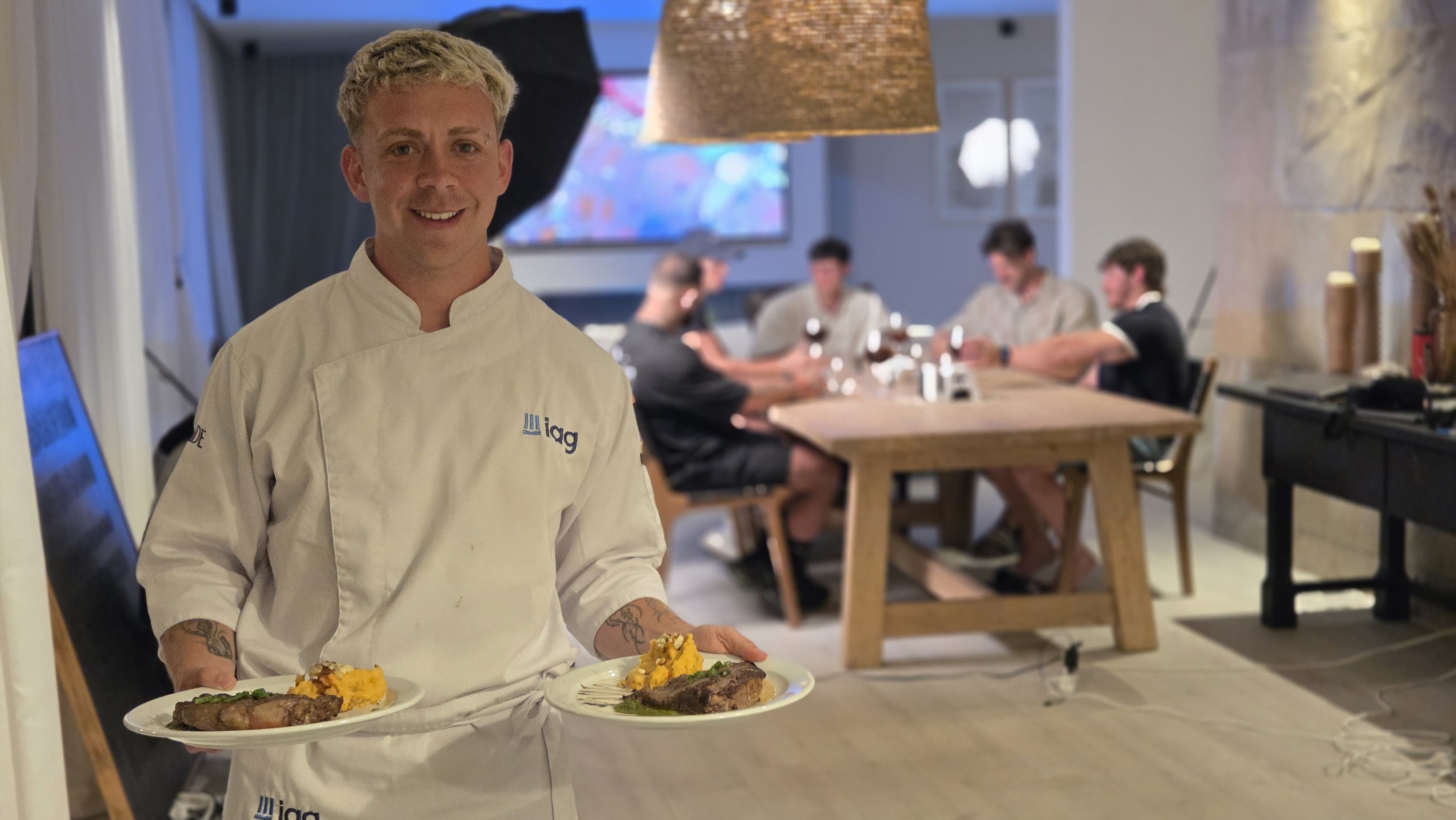 Ezequiel Duarte, chef privado